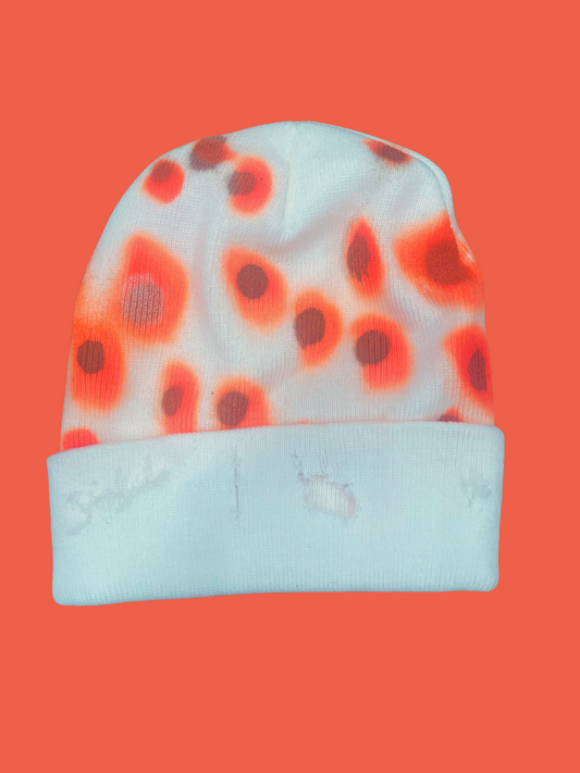 Orange Virus Beanie